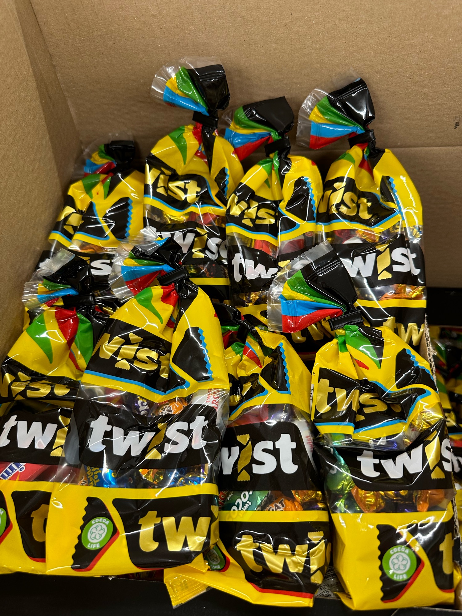 Twist chokolade